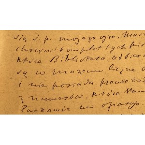 Letter from Wladyslaw Mickiewicz(1838-1926)