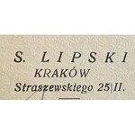 List Stanisława Lipskiego(1880-1937)