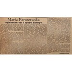 Kazimierz Szmyt(1860-1941), ''Portret Marii Paruszewskiej''