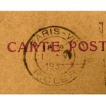 Karta pocztowa Izy Boznańskiej( 1868-1934)