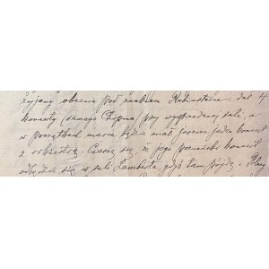 Brief von Jan Skrzydlewski(1867-1943)