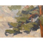 Nieustalony malarz, ''Pejzaż leśny z jeziorem''