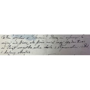 Brief von Jan Skrzydlewski(1867-1943)