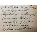 Brief von Izabela Boznańska (1868-1934)