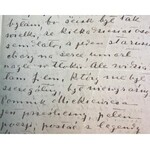 Letter from Iza Boznanska(1868-1934)