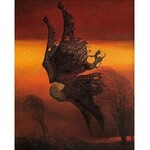 Zdzisław Beksiński, Kreatura - rysunek modyfikowany komputerowo (2000-2004r.)