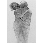 Zdzisław Beksiński, Couple - computergesteuerte Zeichnung (2000-2004).