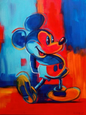 Marzena Hettich-Uryszek (ur. 1969), Mickey Mouse, 2021