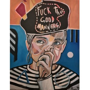 Paweł Porada (ur. 1985), F.ck the good manners, 2021