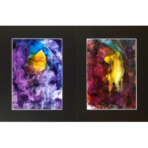 Joanna Wietrzycka (b. 1978), You are magical 5,6, diptych, 2021