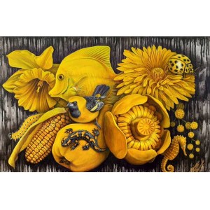 Olena Lytvynenko, Nature is Yellow, 2018