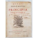 DESCARTES [KARTEZJUSZ] OPERA [PRINCIPIA PHILOSOPHIAE] 1656