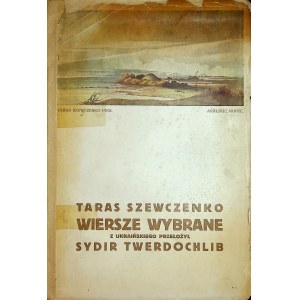 SZEWCZENKO Taras - Wiersze wybrane, Wyd.Lwów 1913, RZADKIE!