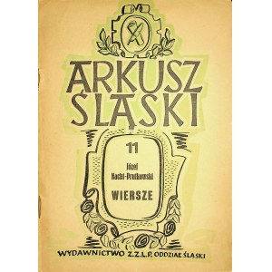 ŻUKROWSKI Wojciech - Wiersze. Arkusz Śląski zeszyt 8