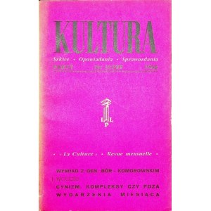 KULTURA PARYŻ Nr.11/229 1966 MIEROSZEWSKI, CZAPSKI, HERTYZ