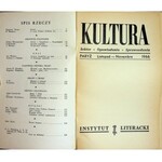 KULTURA PARYŻ Nr.11/229 1966 MIEROSZEWSKI, CZAPSKI, HERTYZ