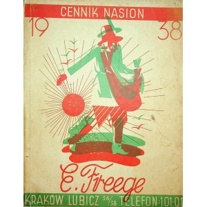 CENNIK nasion E. Freege 1938