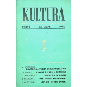 KULTURA PARYŻ Nr.9/276 1970