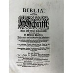 BIBLIA GERMANICA STARGARD 1707 ILUSTROWANA!
