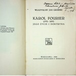 GRABSKI Władysław Jan – Karol Fourier (1772 – 1837) jego życie i doktryna