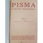 KRASIŃSKI Zygmunt PISMA Wydanie krytyczne zupełne
