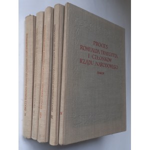 [TRAUGUTT] Proces Romualda Traugutta i członków Rządu Narodowego. Akta Audytoriatu Polowego z lat 1863 /1864