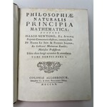 Newton Isaac Philosophiae naturalis principia mathematica tom III, 1760