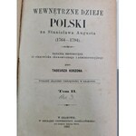 Korzon Tadeusz WEWNĘTRZNE DZIEJE POLSKI ZA STANISŁAWA AUGUSTA tom 2 WYD.1