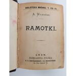 Wilkoński RAMOTY I RAMOTKI Oprawa sygnowana RADZISZEWSKI