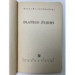 SZYMBORSKA Wisława - Dlatego żyjemy [DEBIUT SZYMBORSKIEJ]