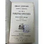 CHODŹKO Ignacy - Nowe pamiętniki kwestarza - Obrazy litewskie serya VI