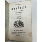 [Kobyłecki Józef] Wiadomości o Syberyi t. I-II. Warszawa 1837 r.