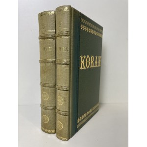 KORAN (Al-Koran) Tom 1-2 Reprint wydania z 1858r.