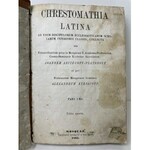 KYRIACOFF Alexandrum - Chrestomathia Latina, 1865r.