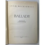 MICKIEWICZ Adam - Ballady - Ilustracje J.M. Szancer WYDANIE 1