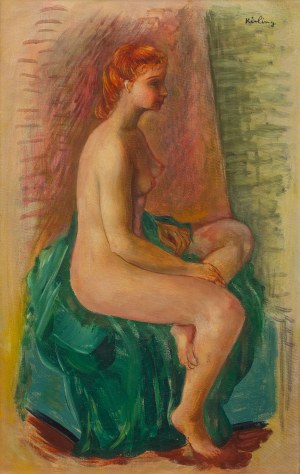 Mojżesz Kisling (1891 Kraków - 1953 Sanary-sur-Mer), Akt, ok. 1935 r.