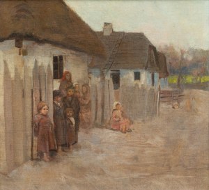 Władysław Podkowiński (1866 Warszawa - 1895 tamże), Wieś II, 1890-1891 r.