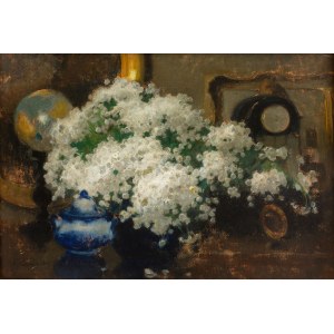 Alfons Karpiński (1875 Rozwadów - 1961 Kraków), Białe kwiaty