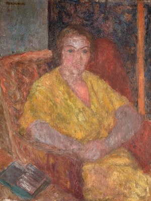 Czesław Rzepiński (1905 Strusowa k. Trembowli - 1995 Kraków), Portret kobiety