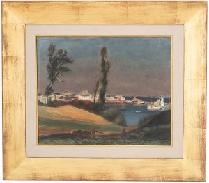 Henryk Hayden (1883 Warszawa - 1970 Paryż), Widok na zatokę