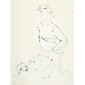 Leopold GOTTLIEB (1883-1934), Szkic kobiety