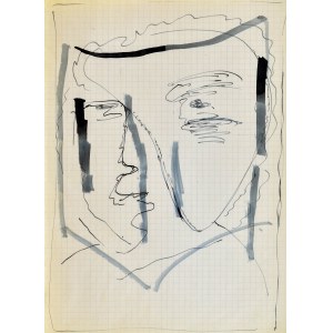 Jerzy PANEK (1918-2001), Głowa - autoportret II, 1963