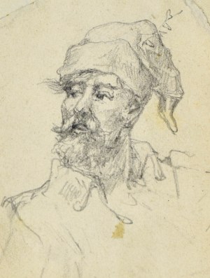 Tadeusz RYBKOWSKI (1848-1926), Portret kozaka