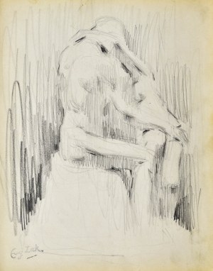 Eugeniusz ZAK (1887-1926), Szkic rzeźby 