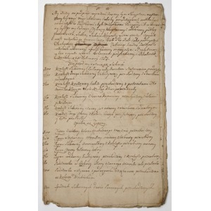 REJESTR RZECZY RUCHOMYCH W KOZIELCU PO JANIE KONOJADSKIM, SĘDZIM ZIEMSKIM CHEŁMIŃSKIM, 20.02.1753