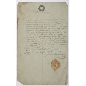 ATTESTATUM ORTUS, Trembowla, 9.02.1849