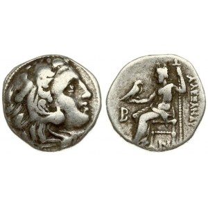 Greece Macedon 1 Drachma Alexander III The Great 336-323 BC Kolophon mint; posthum ca. 310 - 301. Averse...