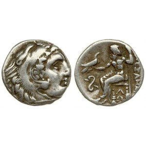 Greece Macedon 1 Drachma Alexander III The Great 336-323 BC Lampsakos. In the name and types of Alexander III...