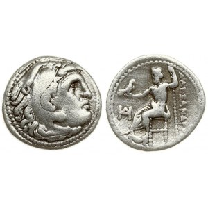 Greece Macedon 1 Drachma Alexander III 325-323 BC. Miletos  Averse: Head of Herakles to right wearing lion skin...