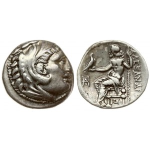 Greece Macedonia 1 Drachma  Alexander III (336-323 BC). Av: Heracles head with skin of a lion to the right. Rev...
